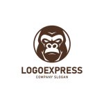 画像1: 厳格なゴリラのロゴ (1)