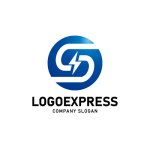 画像1: 稲妻が駆け抜ける、電力を象徴するSロゴ (1)