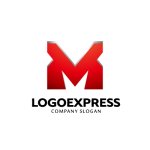 画像1: 力強いMのロゴ (1)