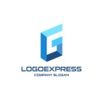 画像1: 力強いGのロゴ (1)