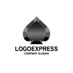 画像1: 力強いスペードのロゴ (1)