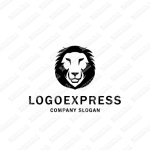 画像1: ライオンのスタイリッシュなロゴ (1)