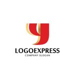 画像1: スタイリッシュなY字ロゴ (1)