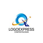 画像1: スタイリッシュなQロゴ (1)