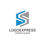 画像1: スタイリッシュで革新的なSロゴ (1)