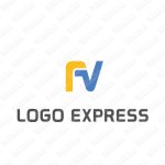 画像1: スタイリッシュな N、V、A ロゴ (1)