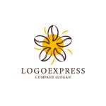 画像1: コーヒー豆の太陽ロゴ (1)