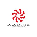 画像1: 情熱的な太陽のロゴ (1)