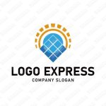 画像1: 太陽エネルギーのロゴ (1)