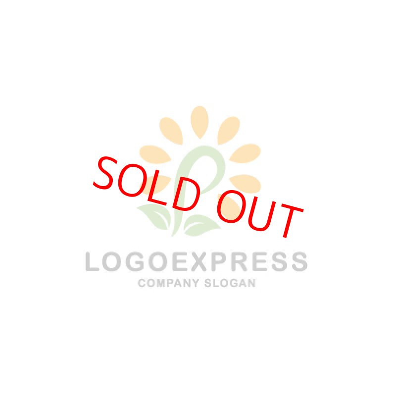 画像1: ヒマワリと葉のPのロゴ (1)