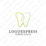 画像1: 歯のスタイリッシュなロゴ (1)