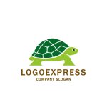 画像1: 歩くカメのロゴ (1)