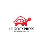 画像1: 歩くカメのロゴ (1)