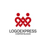 画像1: 水引と人とWAが織りなす結束のロゴ (1)