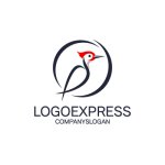 画像1: キツツキロゴ (1)