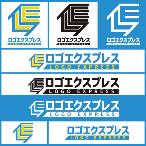 ロゴ8パターンセット