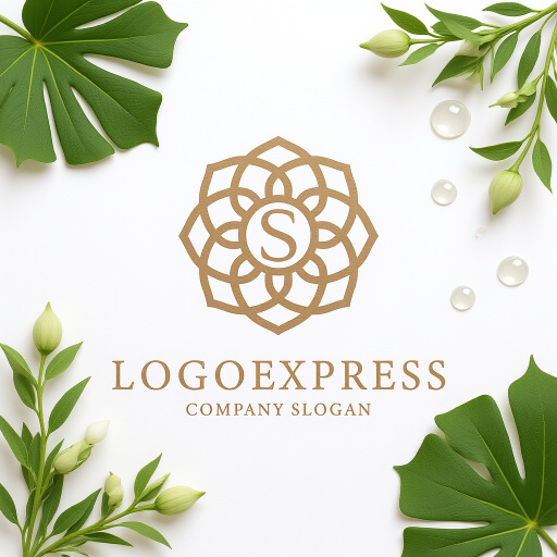 画像9: 優雅さと調和を紡ぐSのロゴ (9)