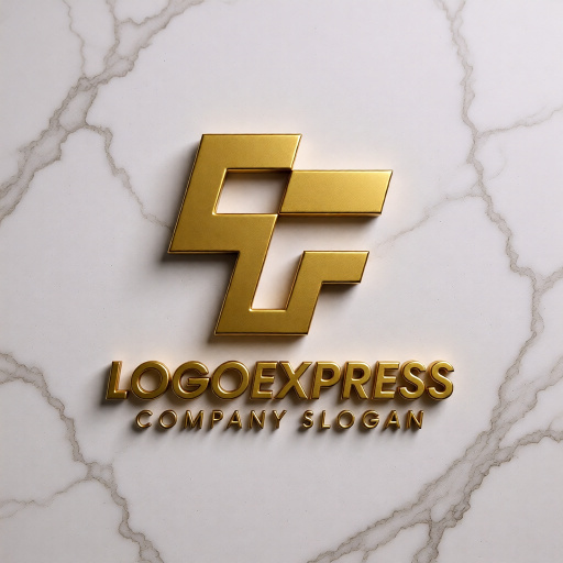 画像13: 印象的なT字型のモダンなロゴ (13)