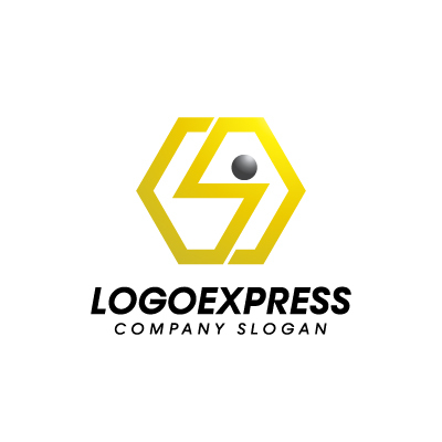 画像3: 六角形とS字未来へ導く人々のロゴ (3)