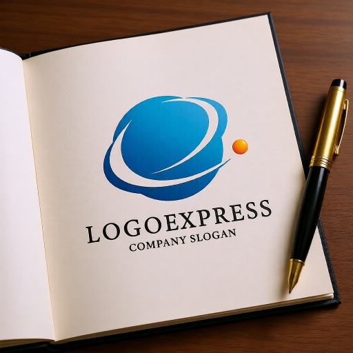 画像6: グローバルなE字と未来への軌跡ロゴ (6)