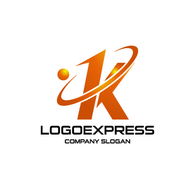 画像1: 輝く1Kと加速の軌跡ロゴ (1)