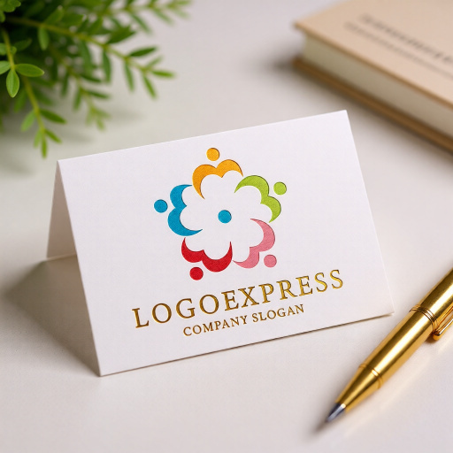 画像16: 「M」字の人々が織りなす多様な花ロゴ (16)