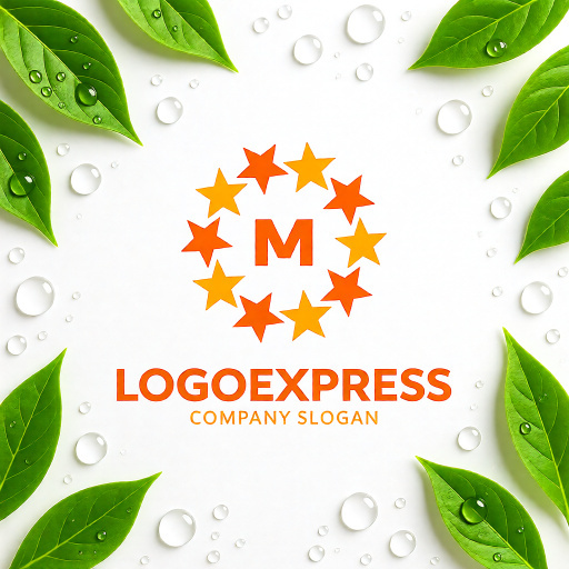 画像9: Mと星が織りなす輝きのサークルロゴ (9)