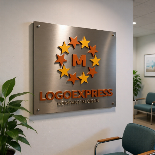 画像13: Mと星が織りなす輝きのサークルロゴ (13)