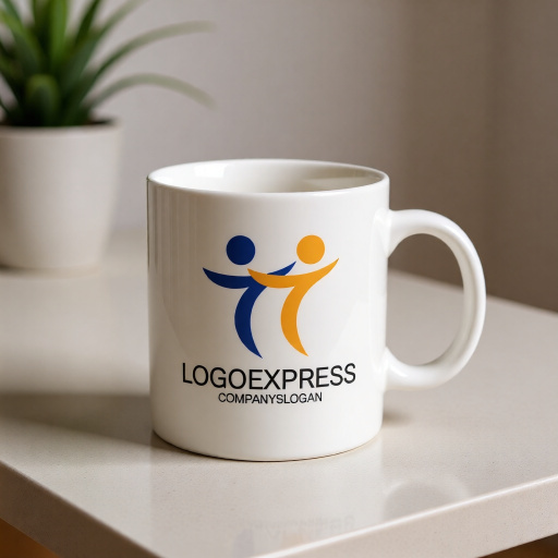 画像16: 繋がりと喜びを表現するT字の人々ロゴ (16)