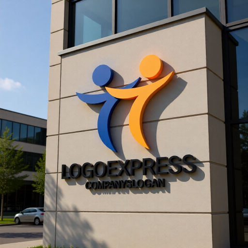 画像8: 繋がりと喜びを表現するT字の人々ロゴ (8)