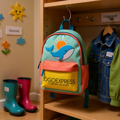 画像7: かわいいクジラと太陽のロゴ (7)