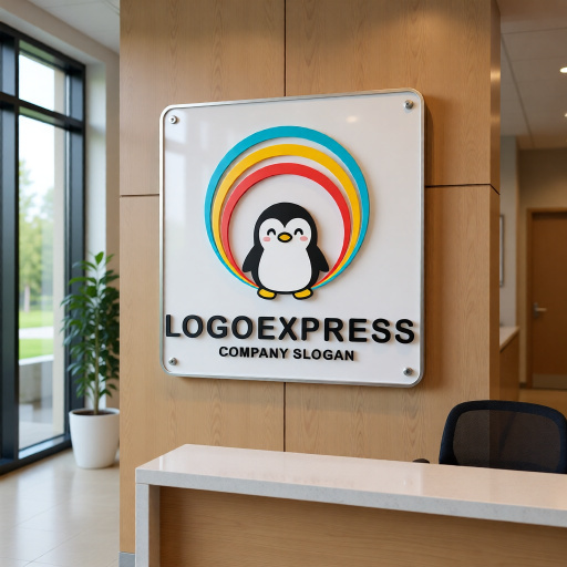 画像13: 笑顔のペンギンと希望の輪ロゴ (13)