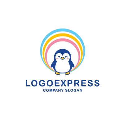 画像3: 笑顔のペンギンと希望の輪ロゴ (3)