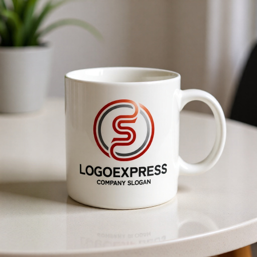 画像16: 情熱のS字と円が織りなすモダンロゴ (16)