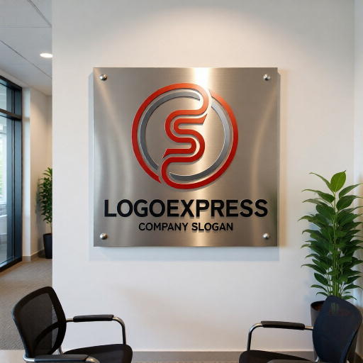 画像7: 情熱のS字と円が織りなすモダンロゴ (7)