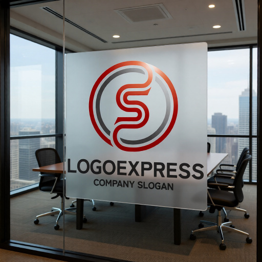 画像11: 情熱のS字と円が織りなすモダンロゴ (11)