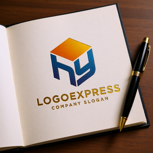 画像6: 「HY」の連結キューブのモダンロゴ (6)