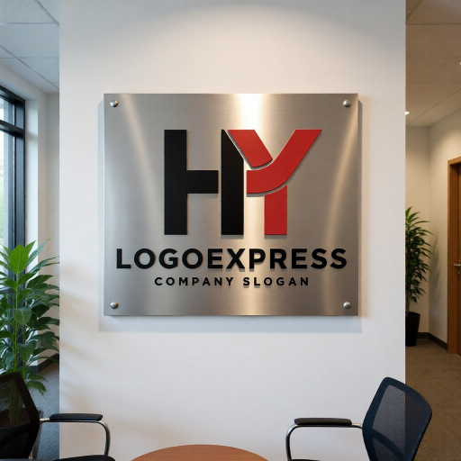 画像7: HYの連結、力強いモダンロゴ (7)