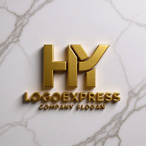 画像13: HYの連結、力強いモダンロゴ (13)