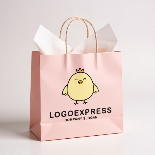 画像6: 王冠をかぶった可愛いひよこのロゴ (6)