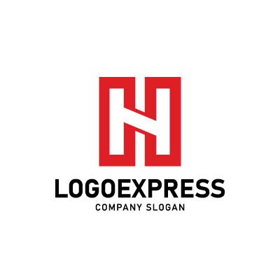 Hの幾何学的な繋がりロゴ